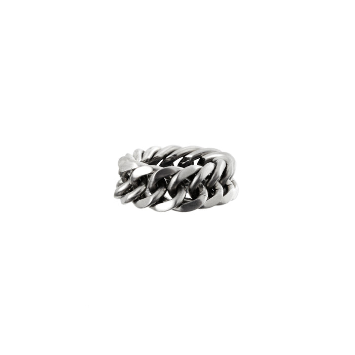 Cuban Chain Ring | Cuban Link Ring | Maŕa Peralta Studio