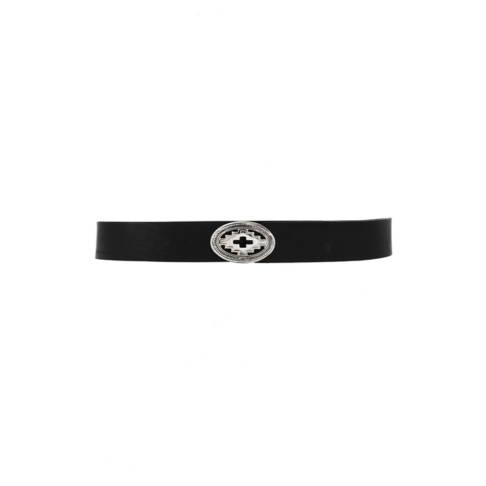 Argentinean Buckle Leather Belt