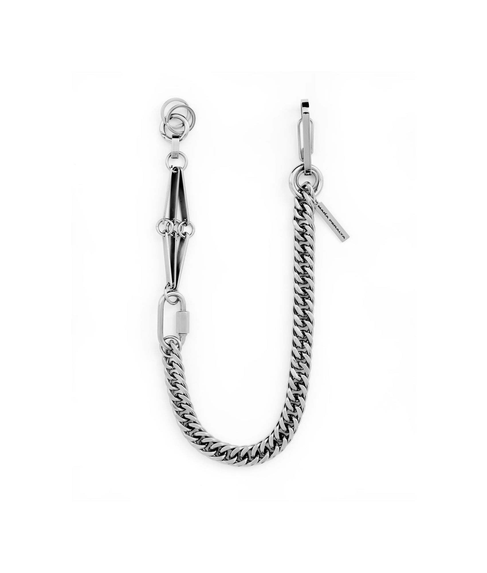 Cuban Chain Hardware Wallet | Wallet Chain | Maŕa Peralta Studio