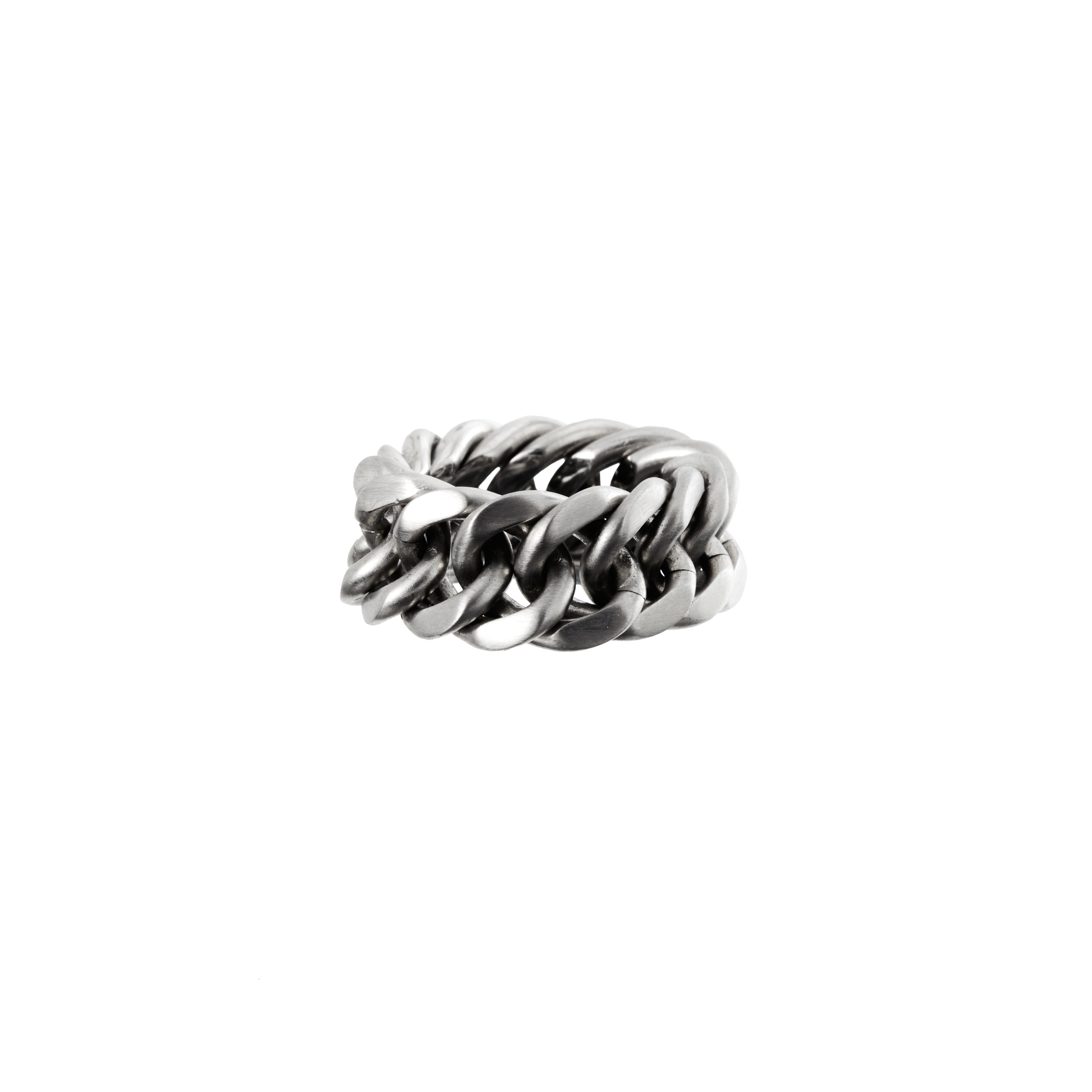 Classic XL Cuban Chain Ring | XL Cuban Chain Ring|Maŕa Peralta Studio