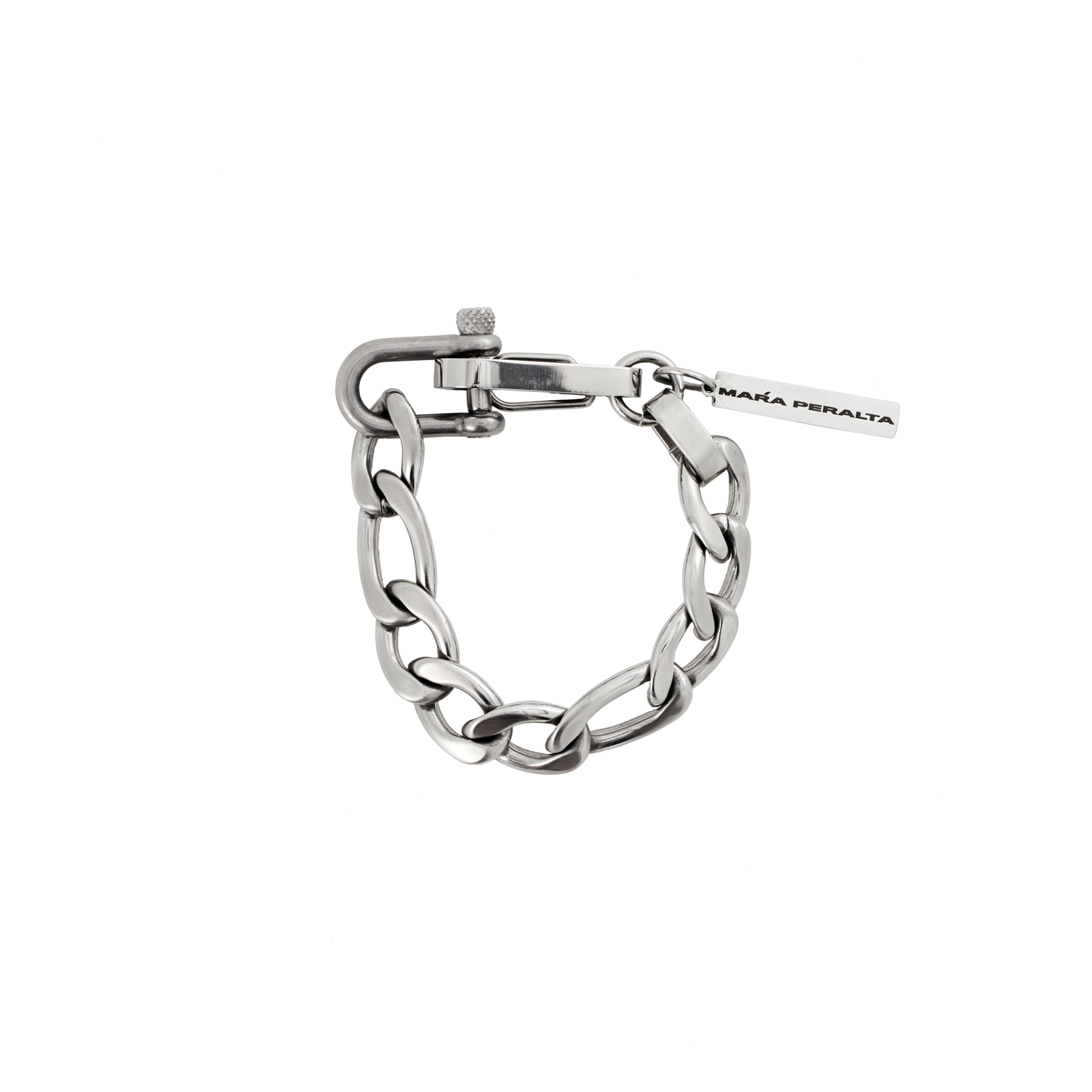 SILVER CHAIN LINK BRACELET
