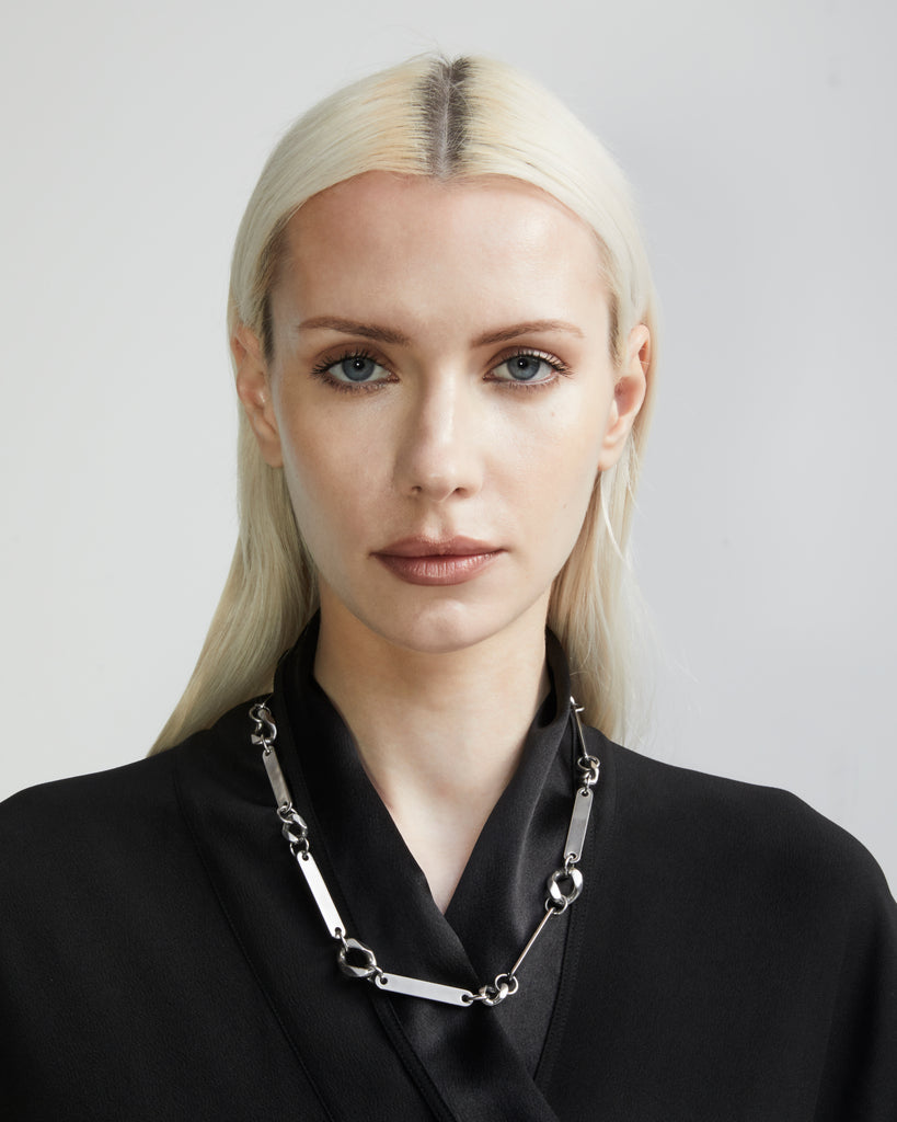 CurbChain Link Necklace | Curb Chain Necklace | Maŕa Peralta Studio