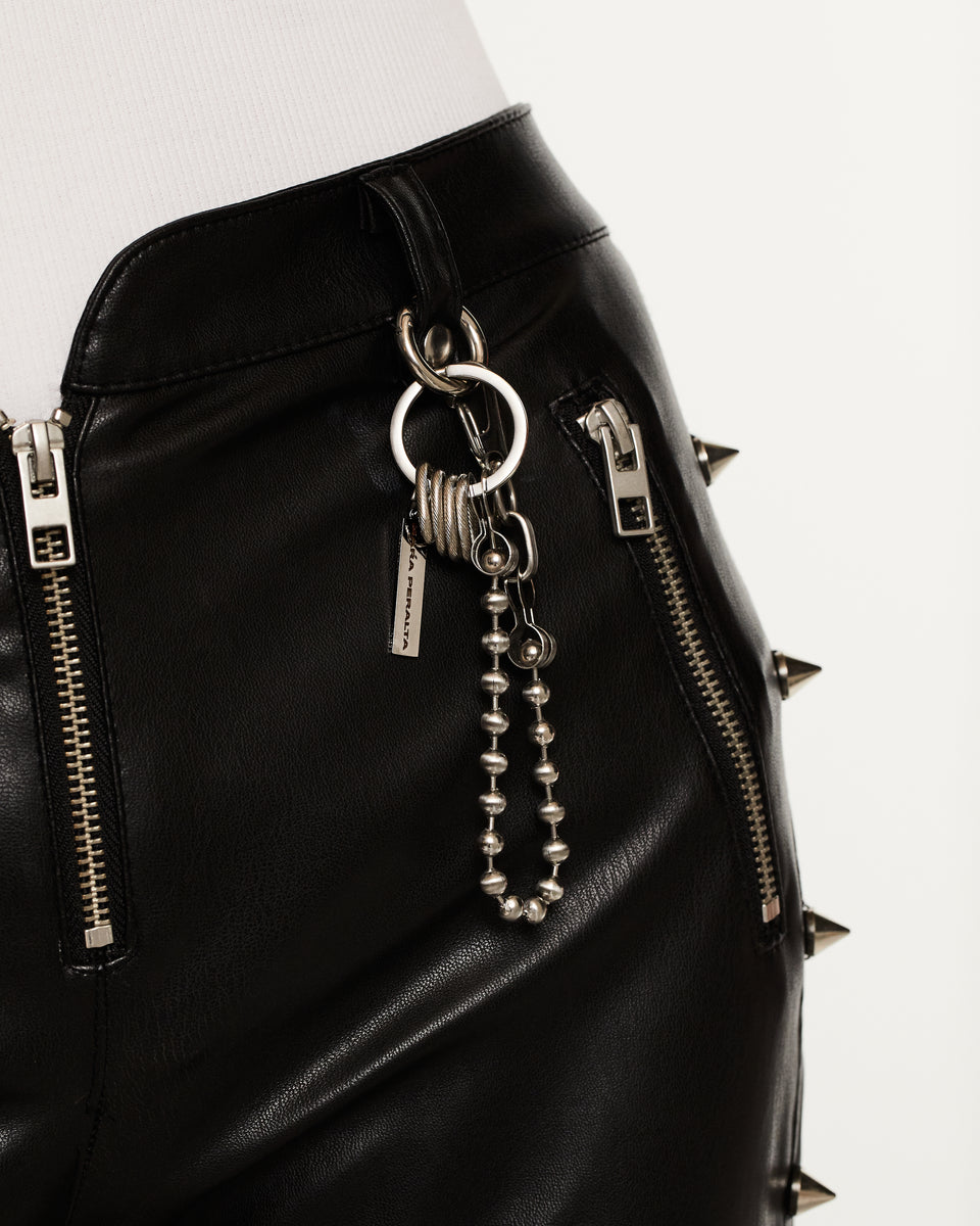 MPS Curb Chain Keychain | Curb Chain Keychain | Maŕa Peralta Studio