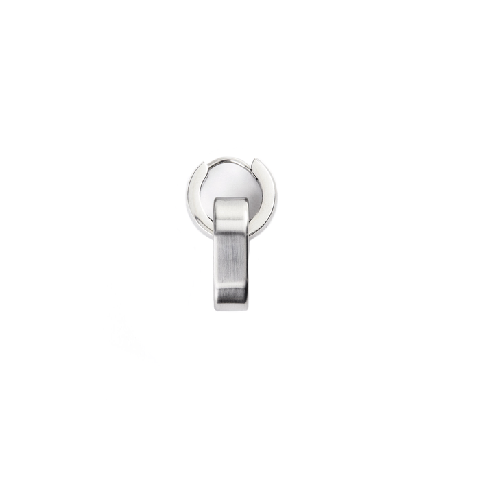 Link Gauged Earring | Link Stainless Earrings | Maŕa Peralta Studio