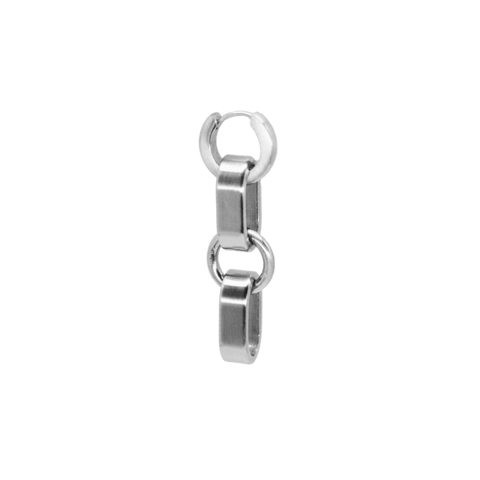 Cylinder Link Earring | Link x2 Earring | Maŕa Peralta Studio
