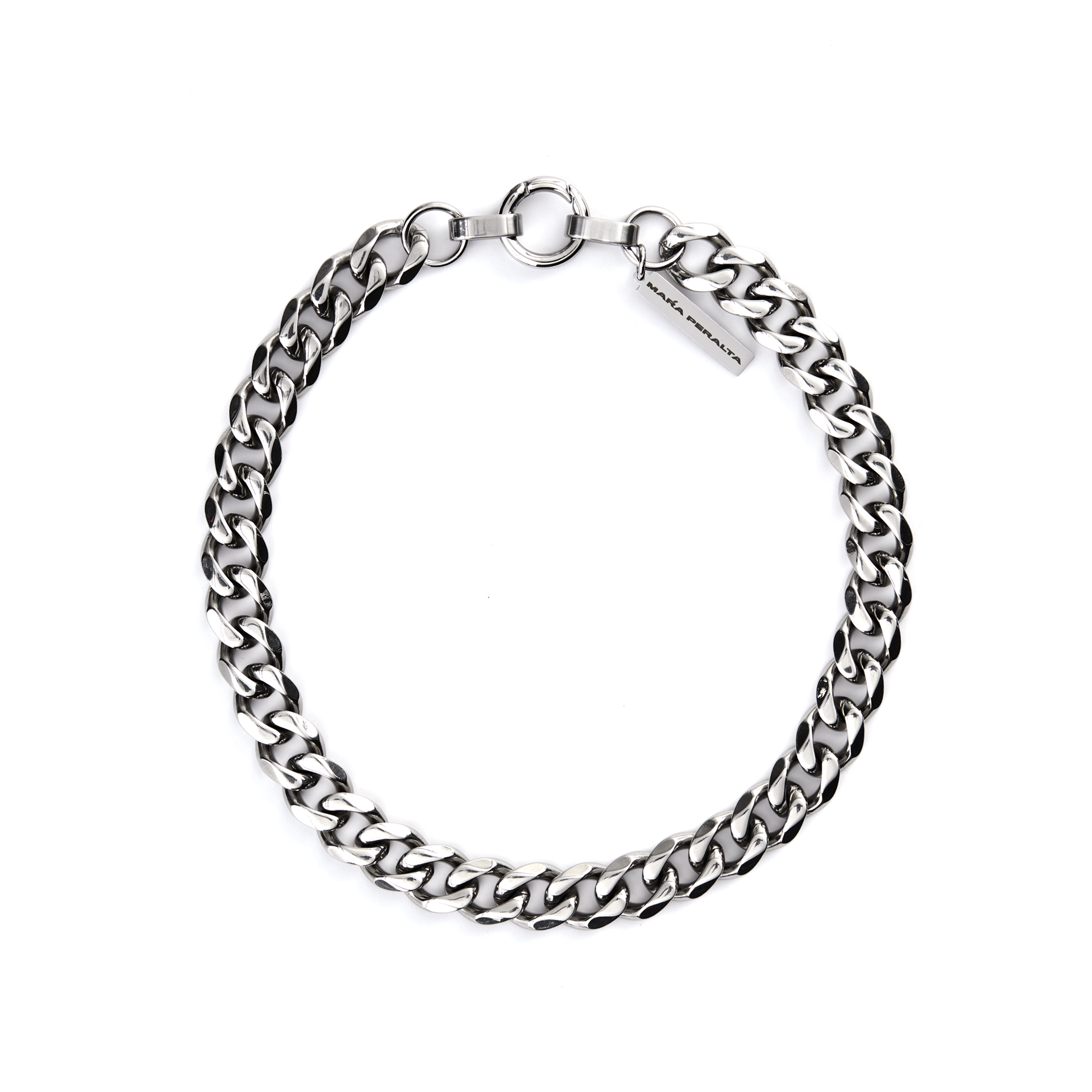 XL Curb Chain Necklace | Classic Necklace | Maŕa Peralta Studio