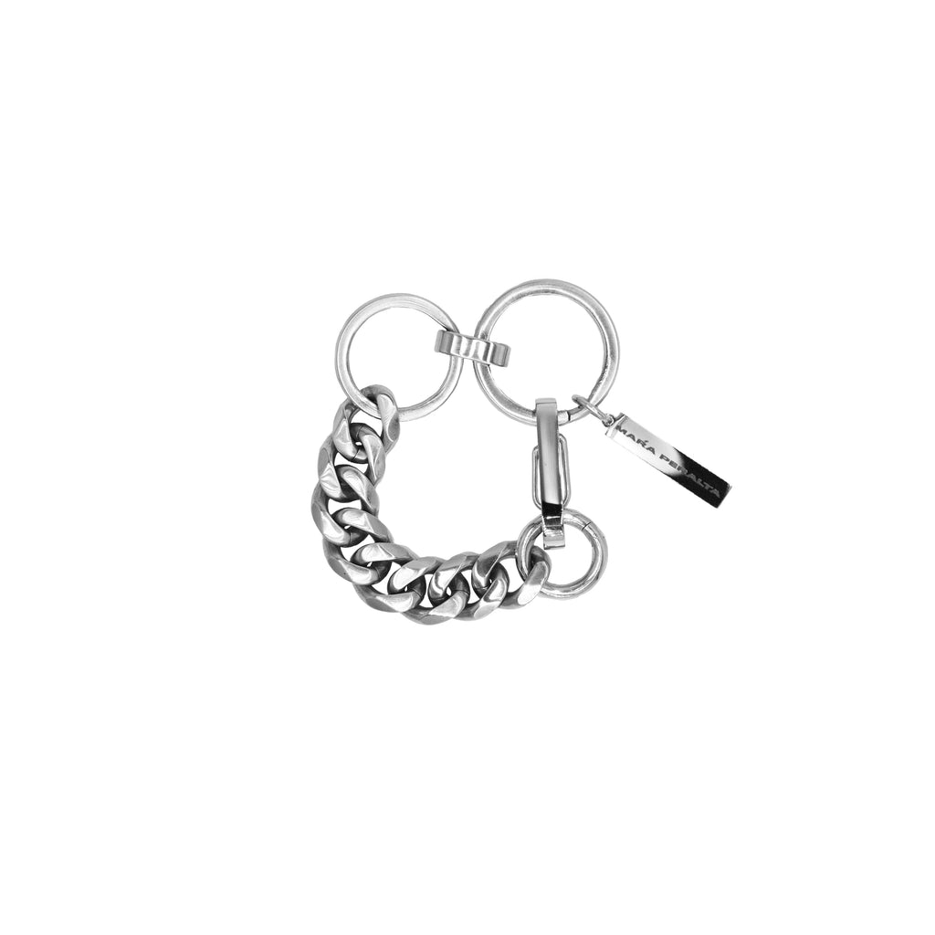 Curb Chain Bracelet for Men | Curb Link Bracelet |Maŕa Peralta Studio