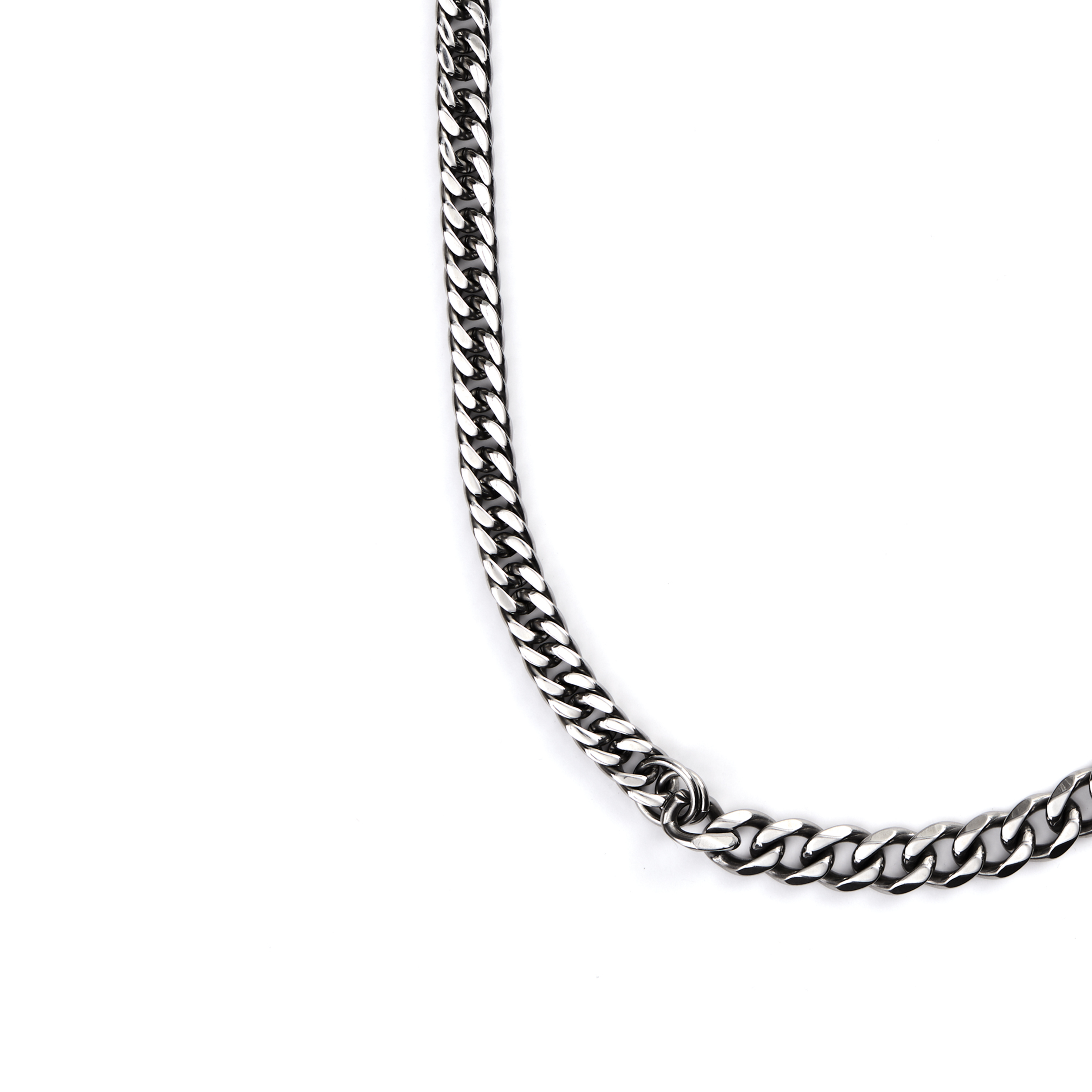 Silver Curb Chain | Classic Wallet Chain | Maŕa Peralta Studio