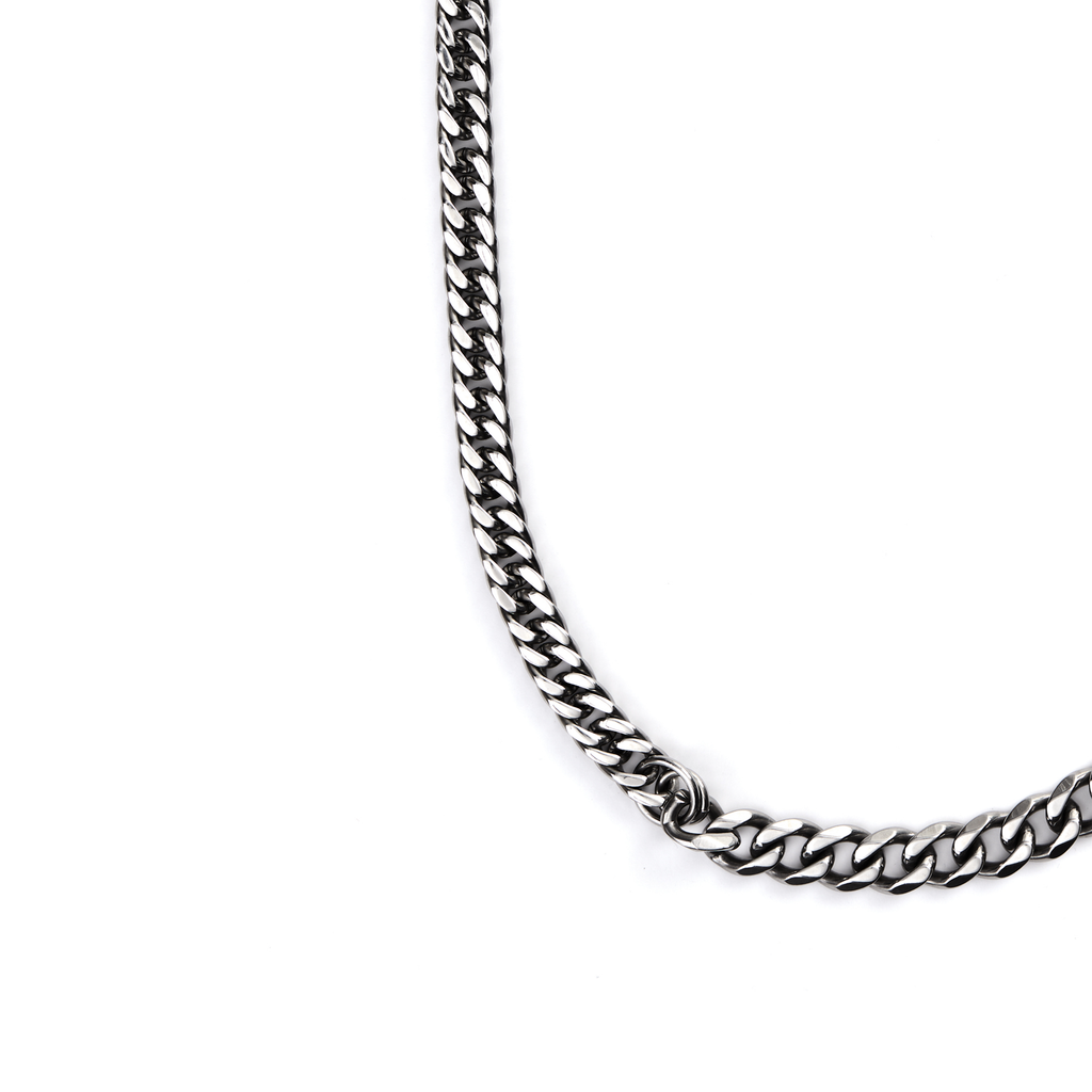 Silver Curb Chain | Classic Wallet Chain | Maŕa Peralta Studio