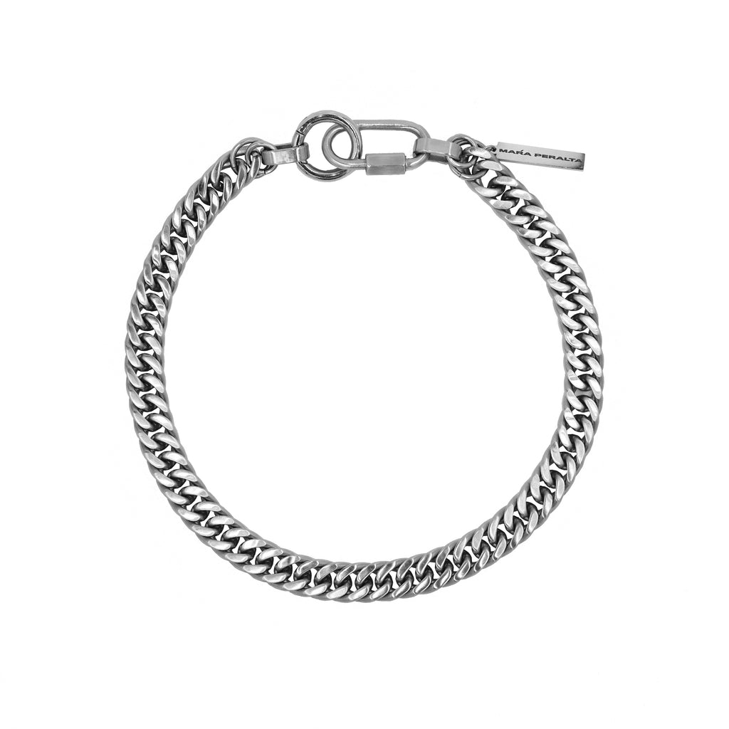 Cuban Choker Link Necklace | Link Chain Necklace |Maŕa Peralta Studio