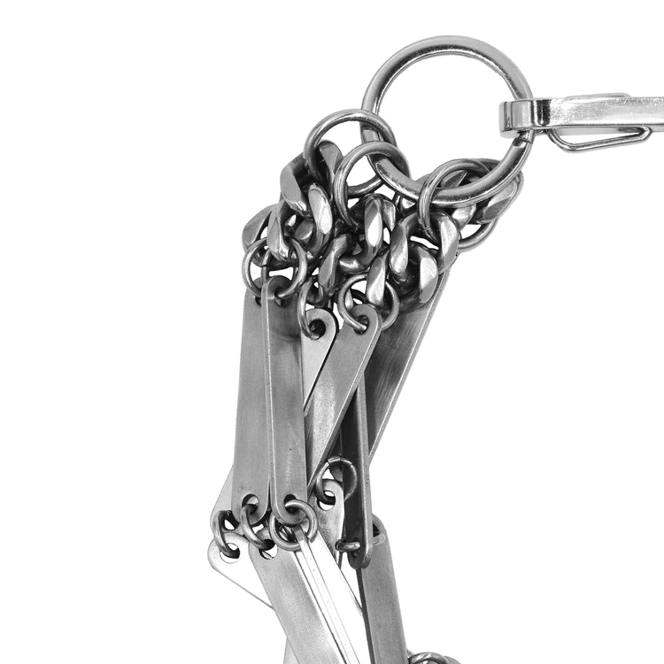 Linear Stacked Plate Choker | Plate Choker | Maŕa Peralta Studio