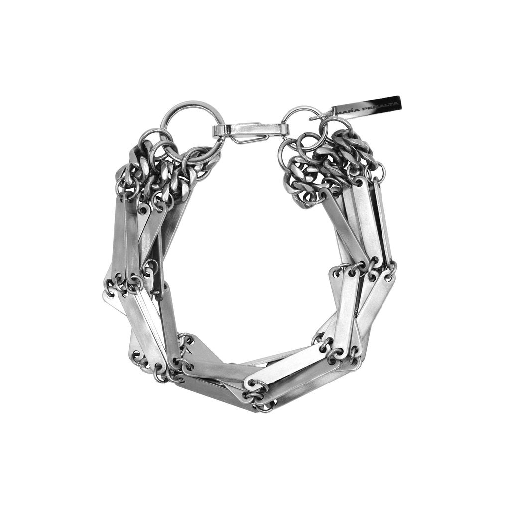 Linear Stacked Plate Choker | Plate Choker | Maŕa Peralta Studio