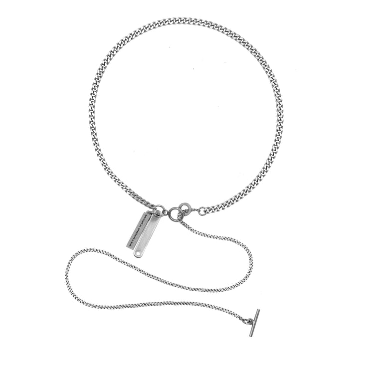 Curb Chain Link Necklace | Curb Link Chain | Maŕa Peralta Studio