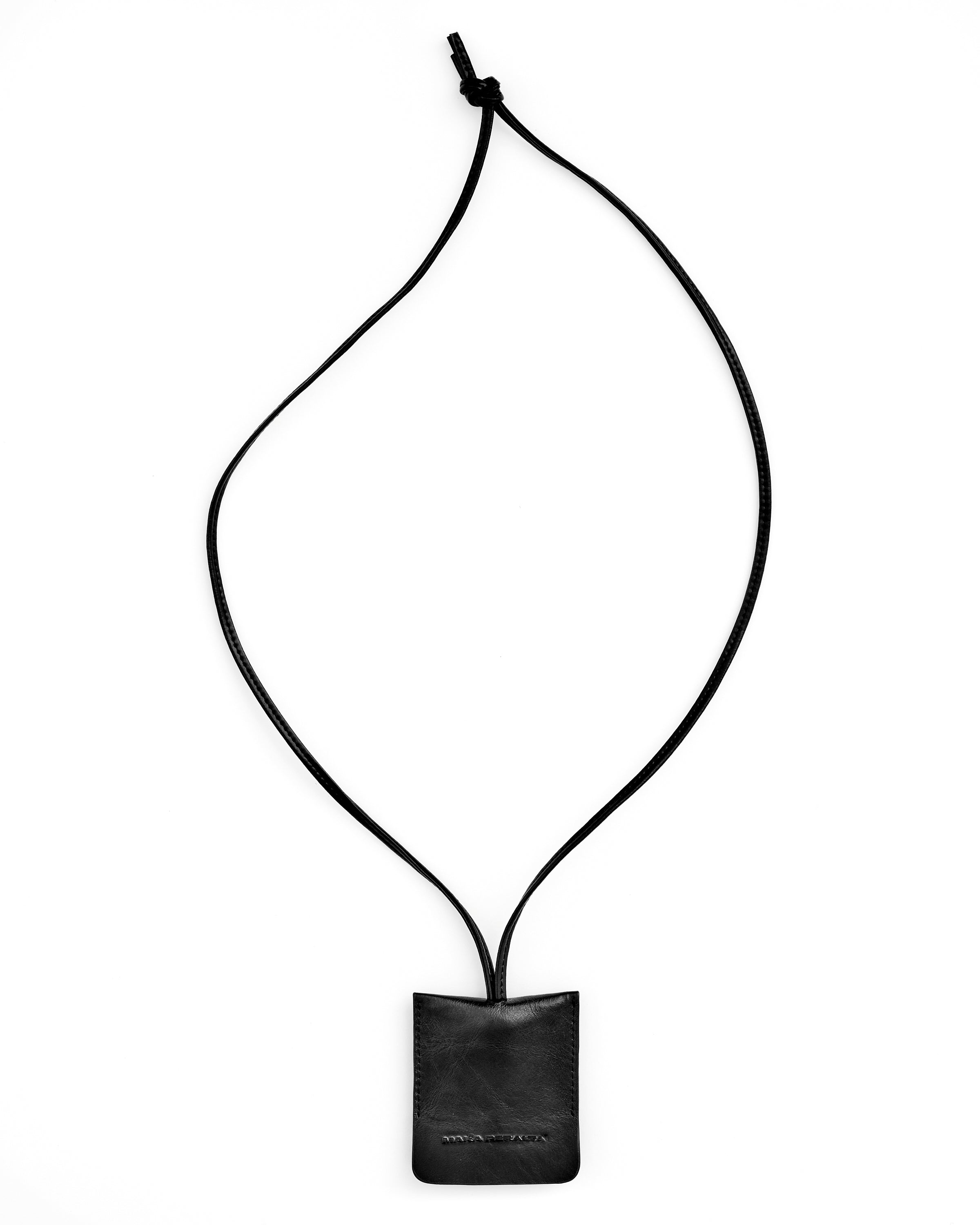 MPS Lariat Snap Ring | Leather Key Cover Lariat | Maŕa Peralta Studio