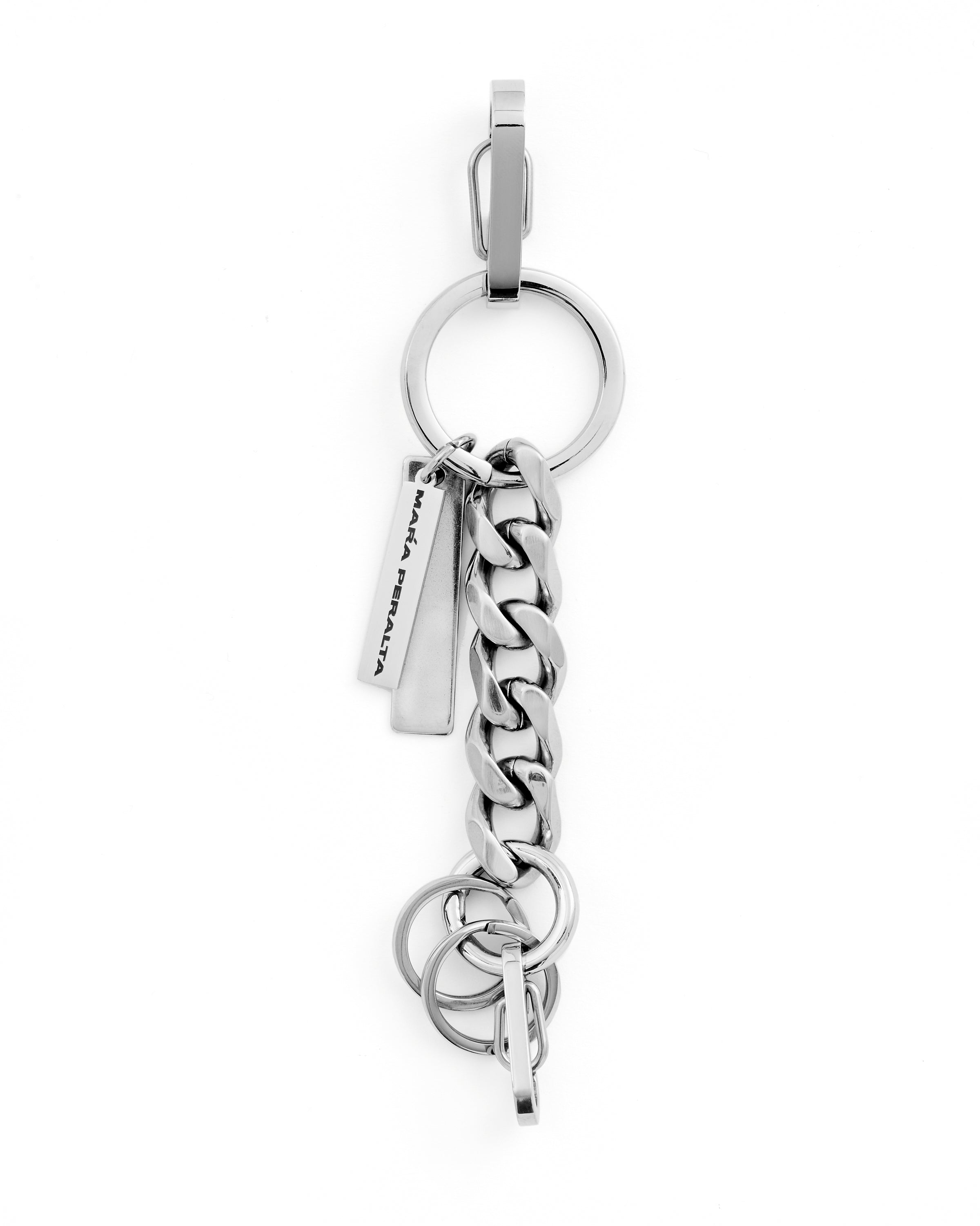 MPS Curb Chain Keychain | Curb Chain Keychain | Maŕa Peralta Studio