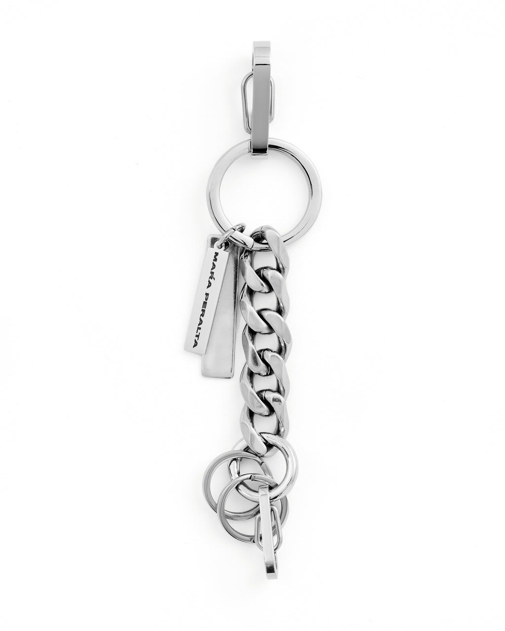 MPS Curb Chain Keychain | Curb Chain Keychain | Maŕa Peralta Studio