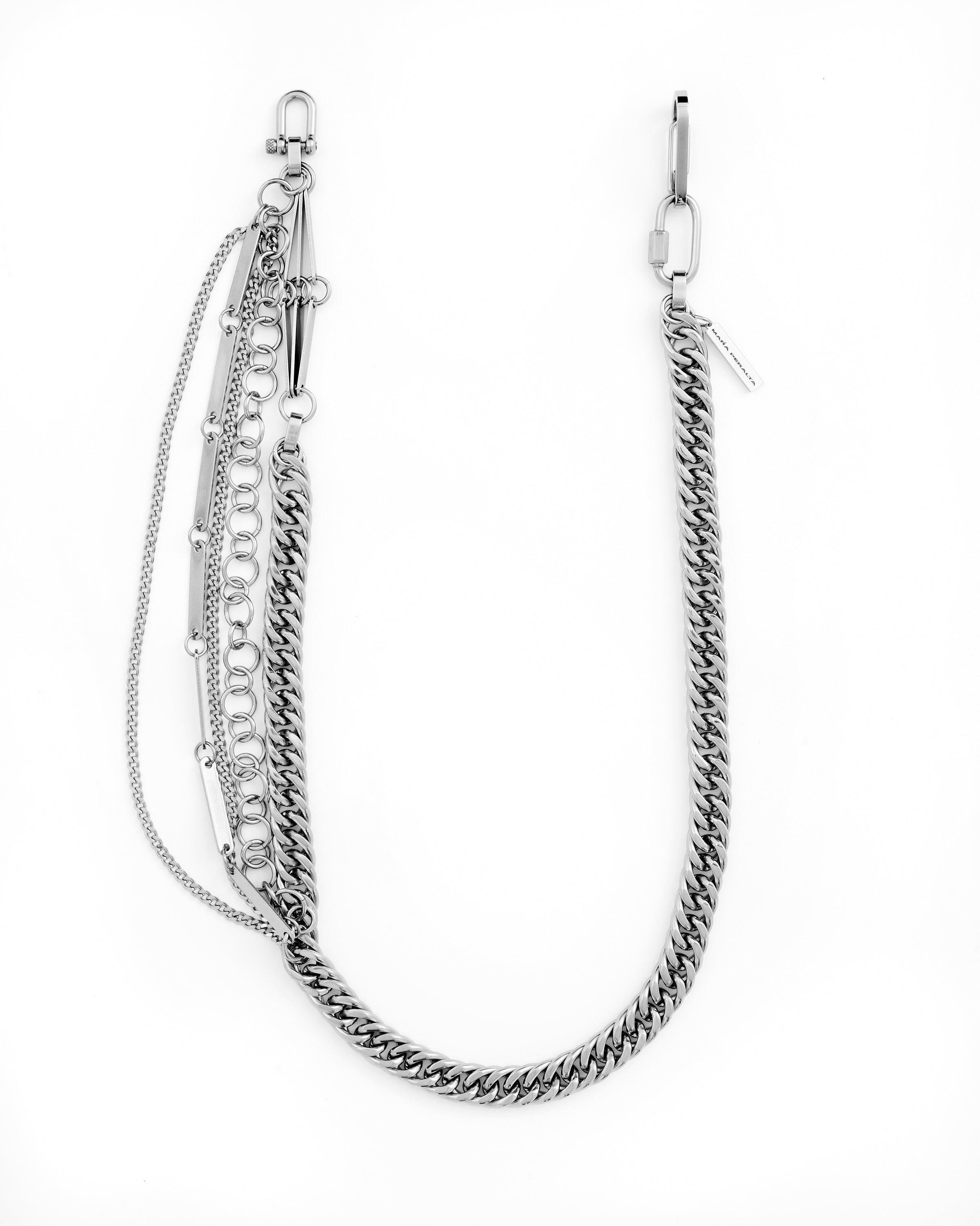 Custom Cuban Utility Belt | Cuban Chain Belt | Maŕa Peralta Studio