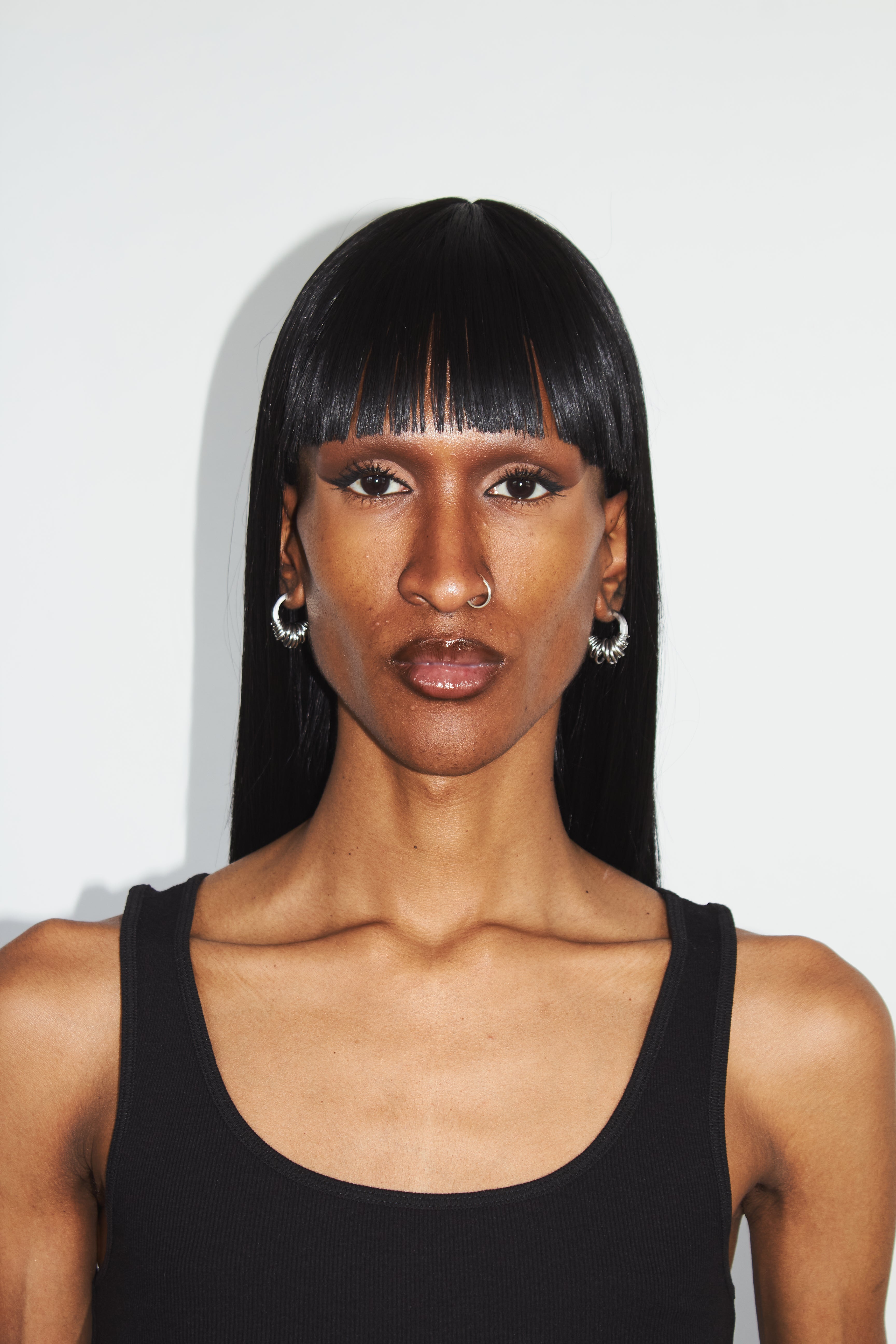 Silver Hoop Earrings | Hoop Earring | Maŕa Peralta Studio