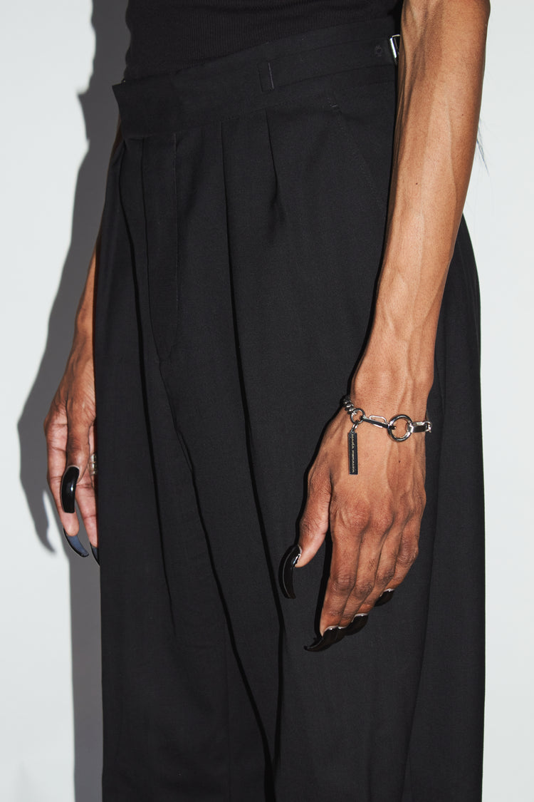 Curb Chain + Plate Bracelet