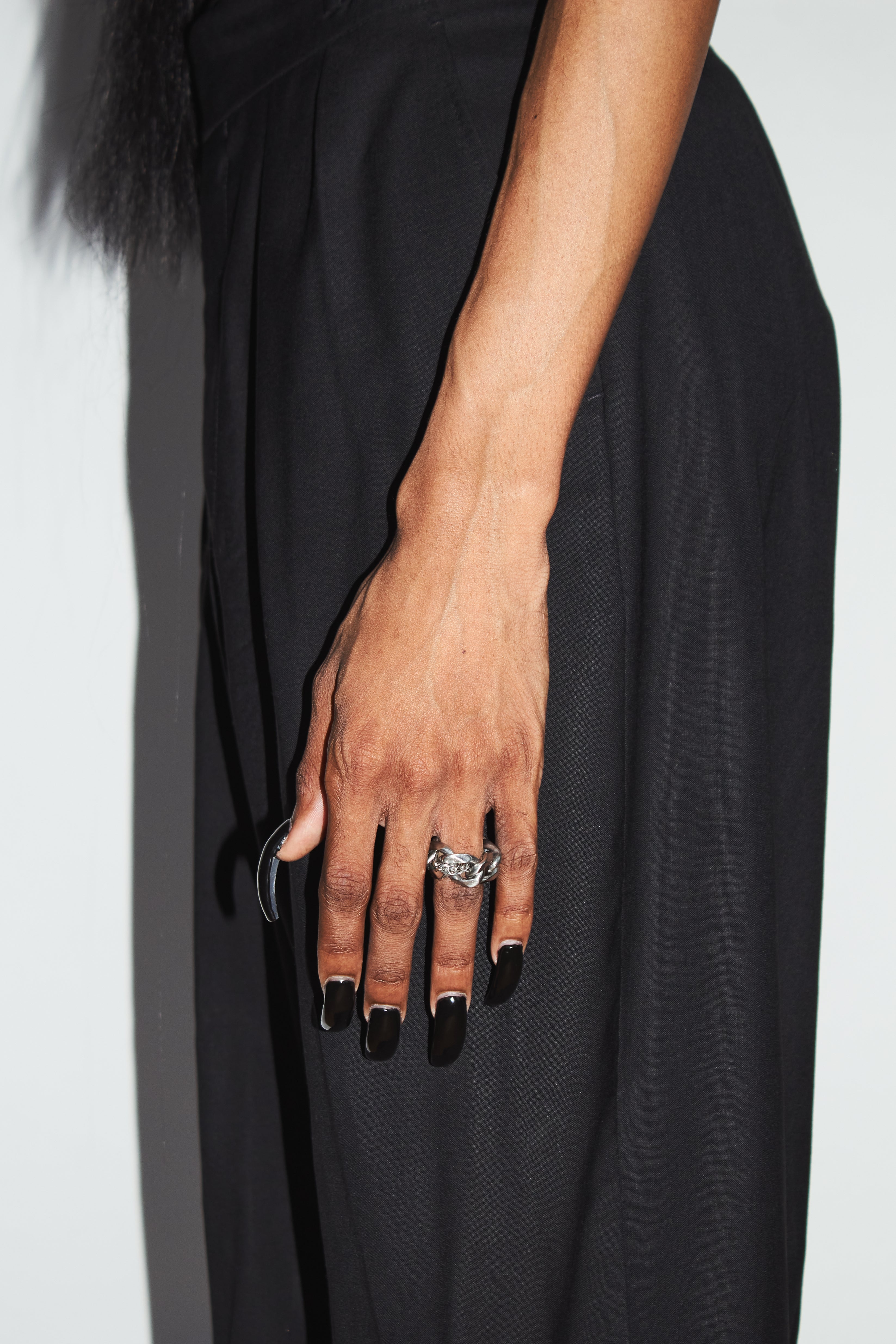 Curb Chain Ring X2 | Curb Chain Ring | Maŕa Peralta Studio