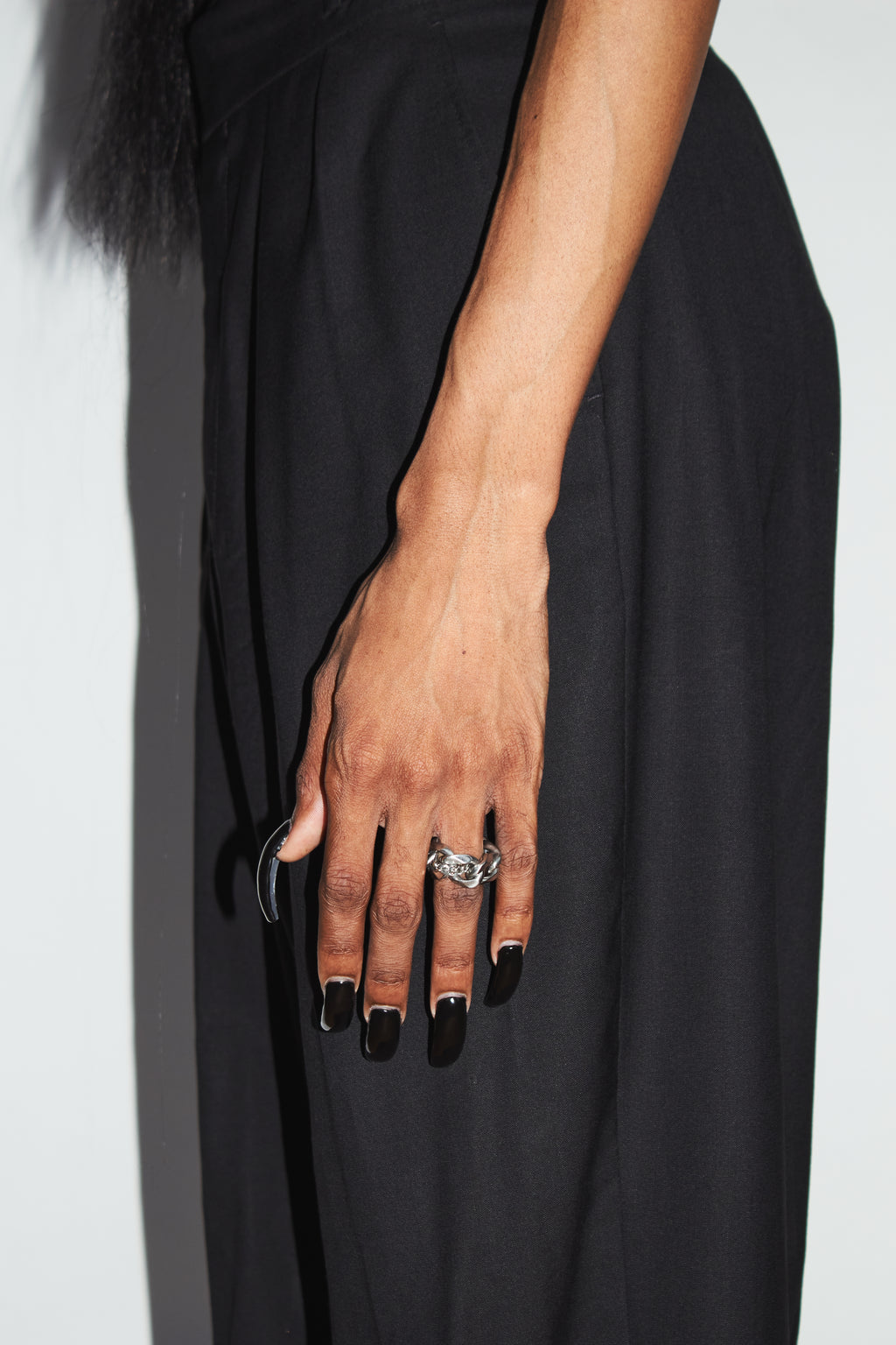 Curb Chain Ring X2 | Curb Chain Ring | Maŕa Peralta Studio