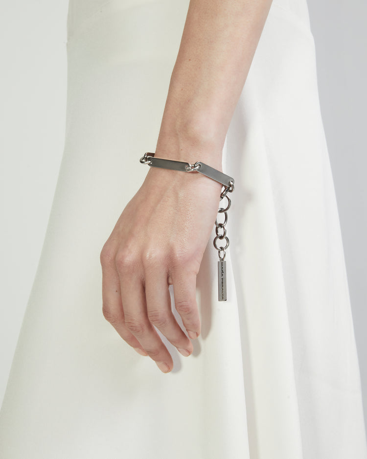 Element Small Curb Chain Bracelet |Chain Bracelet|Maŕa Peralta Studio