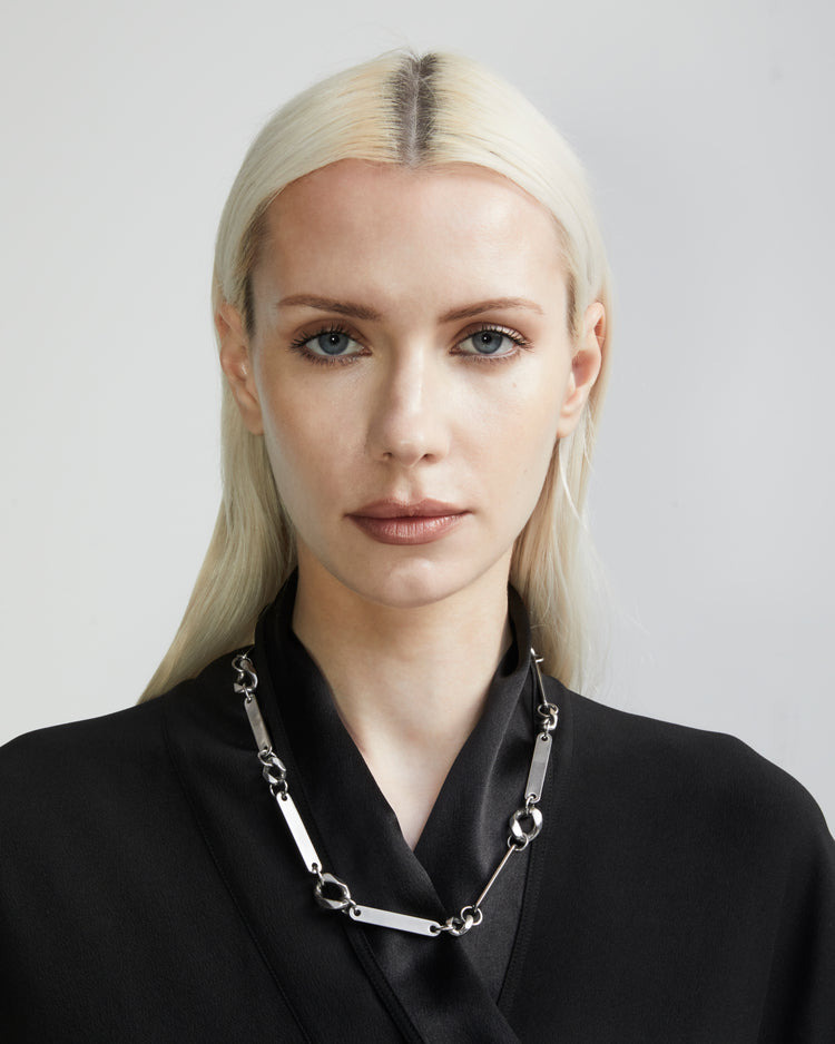 CurbChain Link Necklace | Curb Chain Necklace | Maŕa Peralta Studio