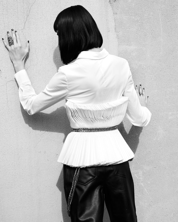 Curb Chain Ring | Chunky Curb Chain Ring | Maŕa Peralta Studio