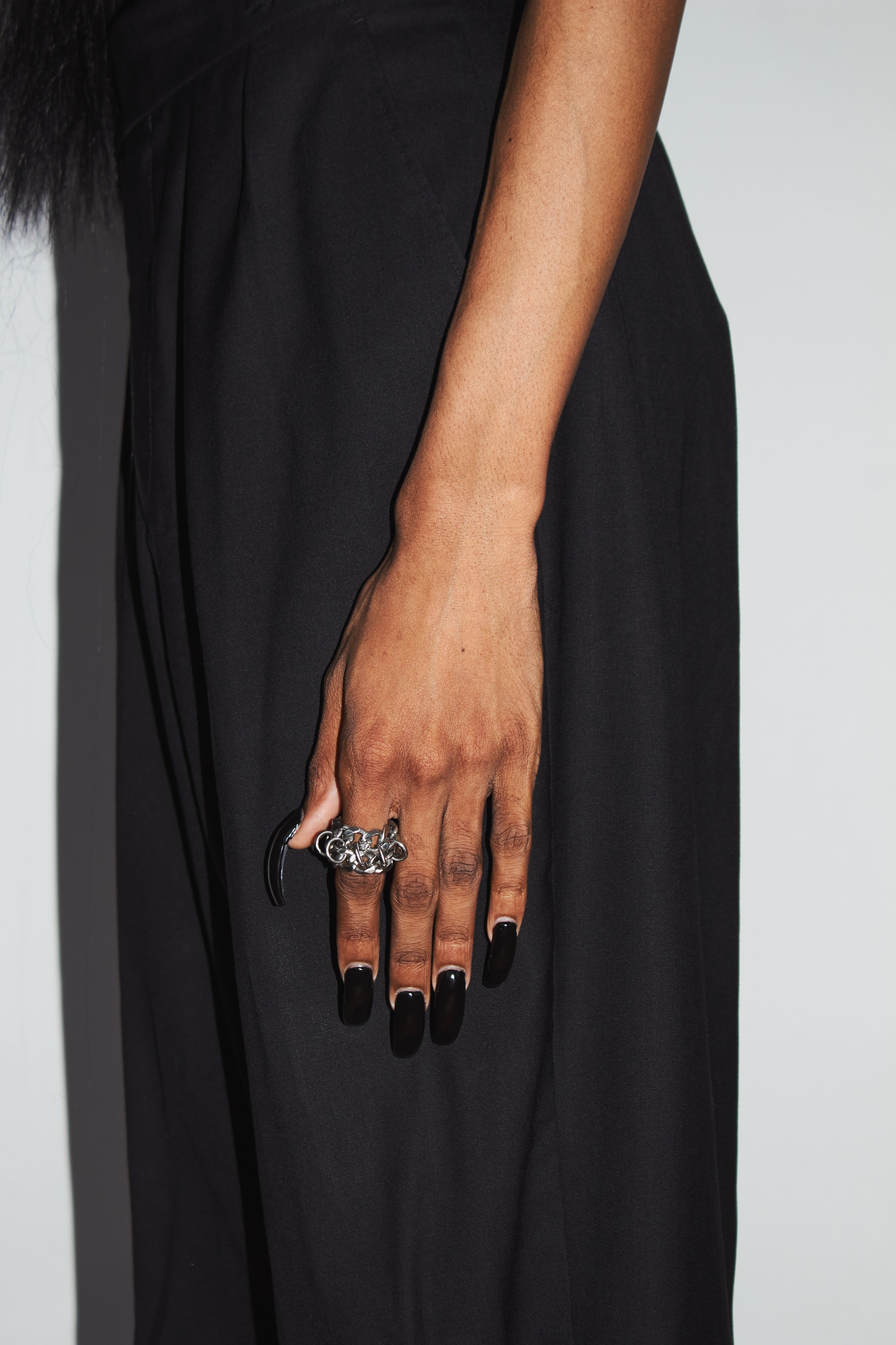 Stacked Chain Mail Ring | Stacked Mail Ring | Maŕa Peralta Studio