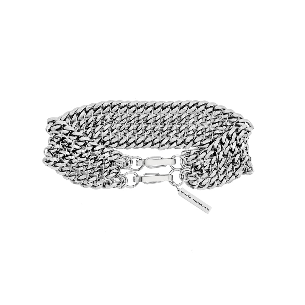 Men's Curb Chain Necklace | Curb Chain Necklace | Maŕa Peralta Studio