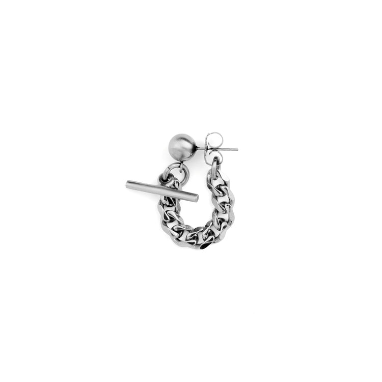 Ball Stud Earring | Silver Ball Earrings | Maŕa Peralta Studio