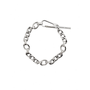 Figaro Choker - Silver Chain link Necklace 