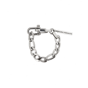 SILVER CHAIN LINK BRACELET 