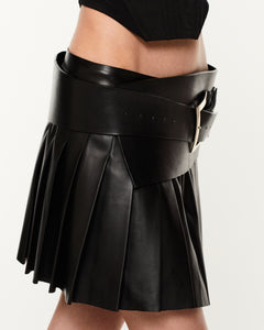 Leather Skirt Belt