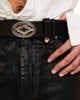 Argentinean Buckle Leather Belt