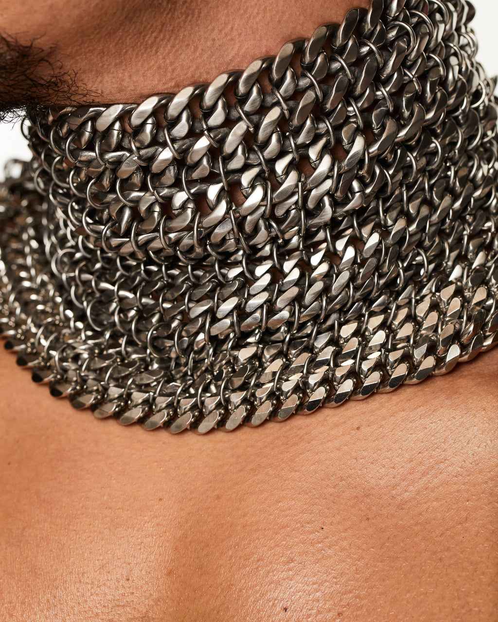 X8 Curb Chainmail Choker