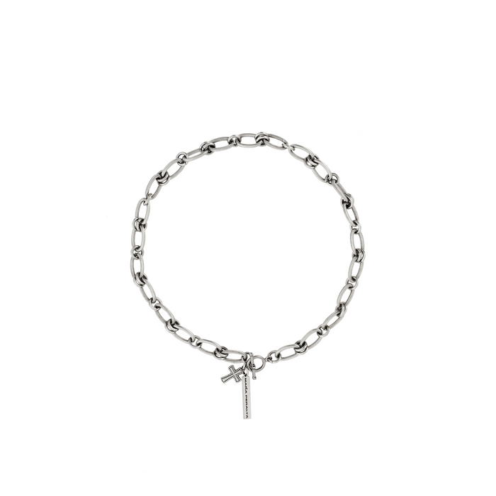 Textured Link Necklace