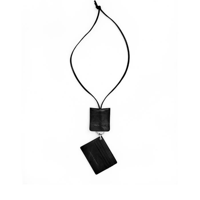 Leather Key and Cardholder Set
