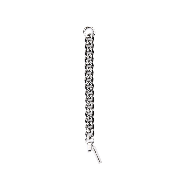 Silver Curb Chain Bracelet | Curb Chain Bracelet |Maŕa Peralta Studio