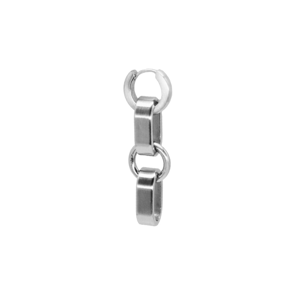 Cylinder Link Earring | Link x2 Earring | Maŕa Peralta Studio