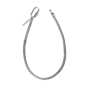 Screw Lock Necklace | Curb Chain Link Necklace | Maŕa Peralta Studio