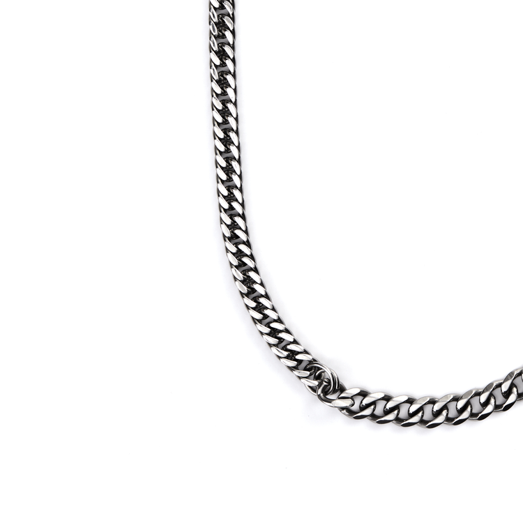 Silver Curb Chain | Classic Wallet Chain | Maŕa Peralta Studio