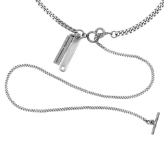 Curb Chain Link Necklace | Curb Link Chain | Maŕa Peralta Studio