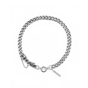 Custom Curb Chain Necklace | Curb Chain Necklace |Maŕa Peralta Studio