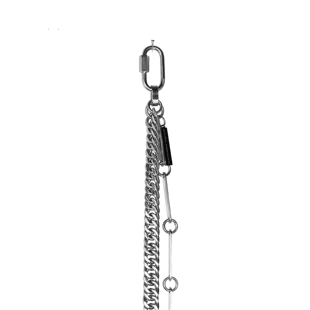 Custom Cuban Link Utility Belt |Plate Dangle Belt|Maŕa Peralta Studio