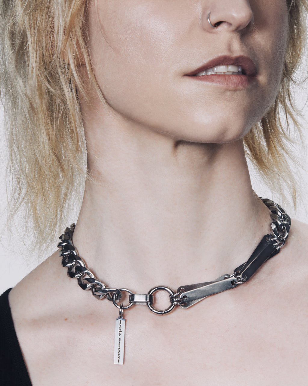 Sterling Silver Curb Chain | Curb Chain | Maŕa Peralta Studio