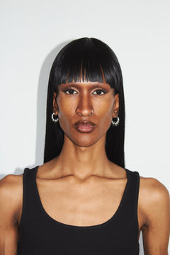 Silver Hoop Earrings | Hoop Earring | Maŕa Peralta Studio