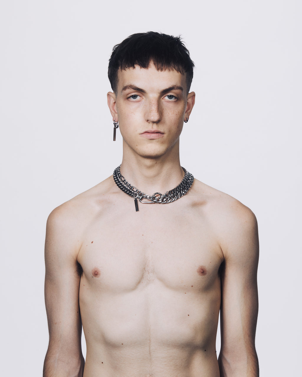 Cuban Choker Necklace Set | MPS earrings | Maŕa Peralta Studio