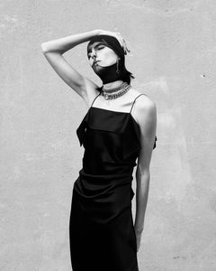 Curb Chain Earring | Gauged Curb Chain Earring | Maŕa Peralta Studio