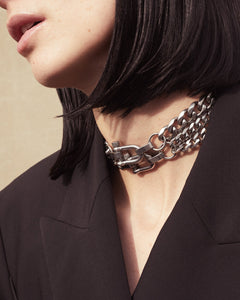 Screw Lock Choker Necklace | Screw Lock Choker | Maŕa Peralta Studio
